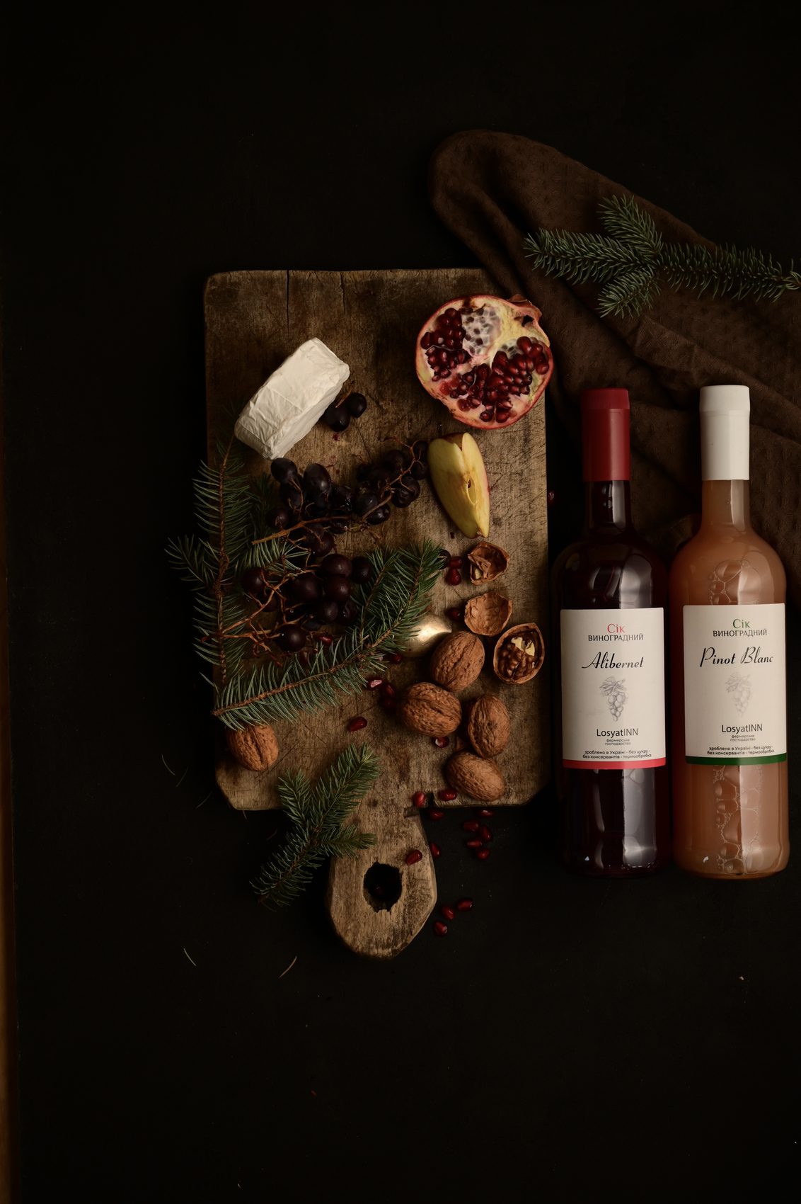 Сік LosyatINN: Alibernet та Pinot Blanc